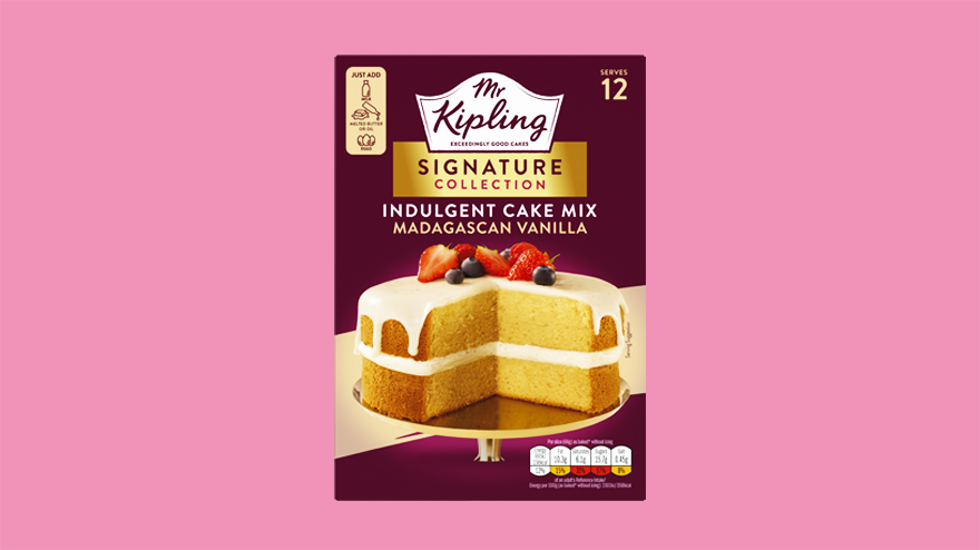 Mr Kipling Madagascan vanilla cake mix