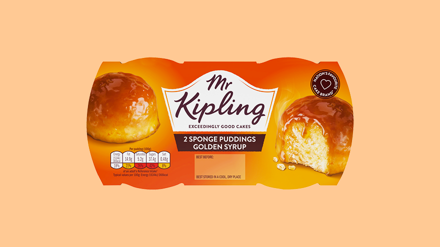 Mr Kipling golden syrup sponge puddings