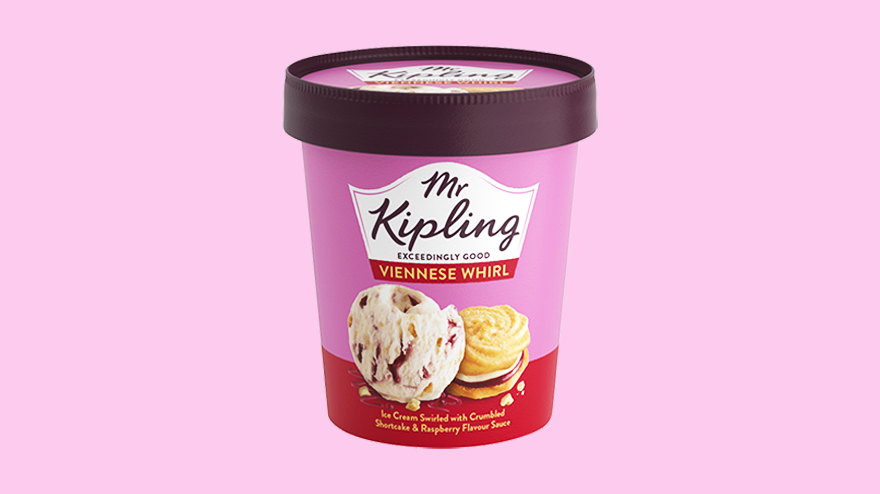 Mr Kipling viennese whirl ice cream