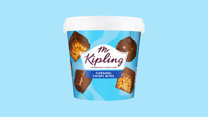 Mr Kipling Caramel Crispy Tub