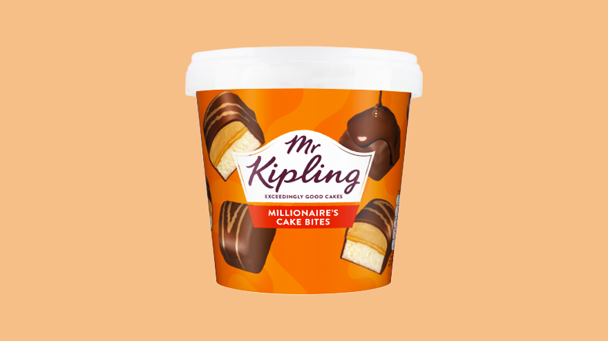 Mr Kipling Millionaire's Cake Bites Tub