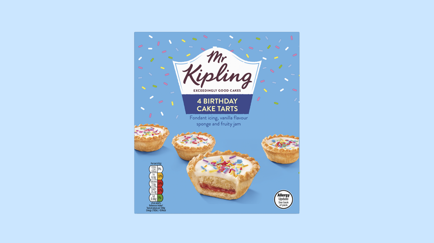 Mr Kipling Birthday Cake Tarts
