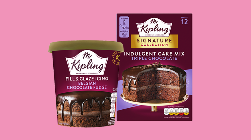 Mr Kipling Home Baking range