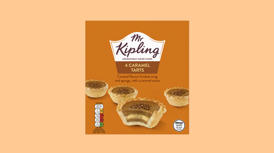 Mr Kipling caramel tarts